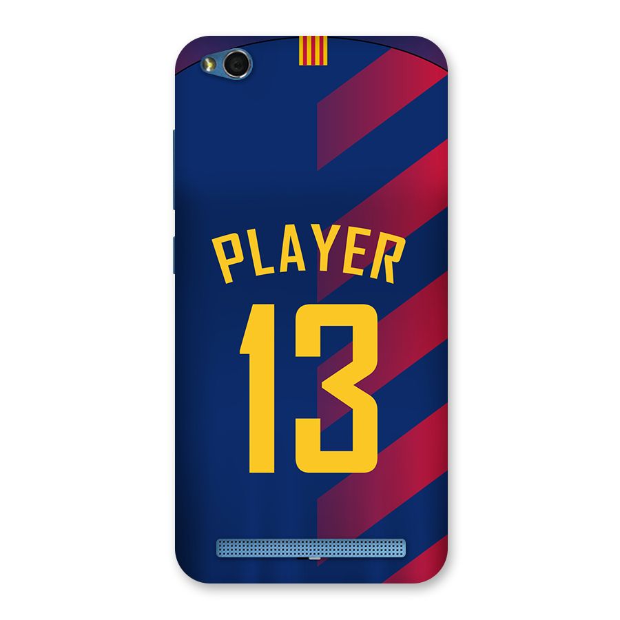 Player Thirteen Back Case for Redmi 5A
