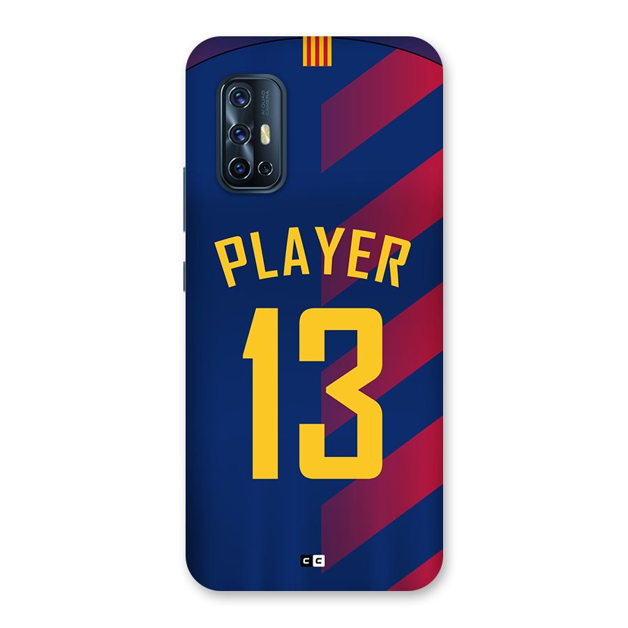 Player Thirteen Back Case for Vivo V17