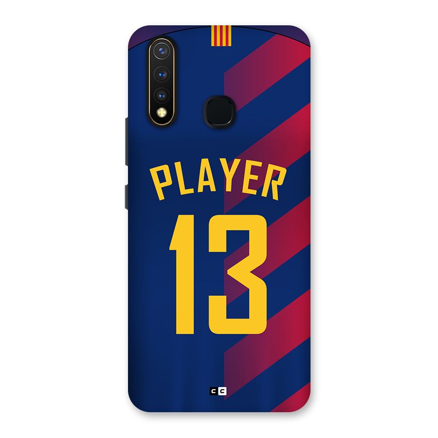 Player Thirteen Back Case for Vivo Y19