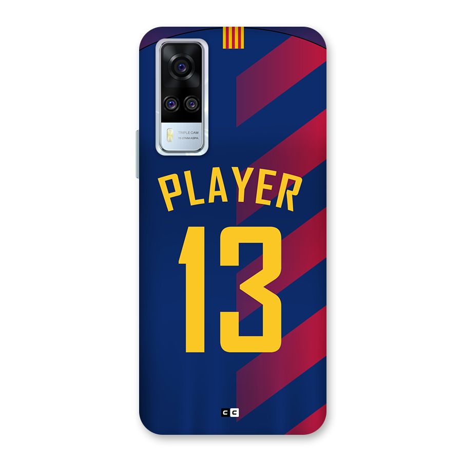 Player Thirteen Back Case for Vivo Y31