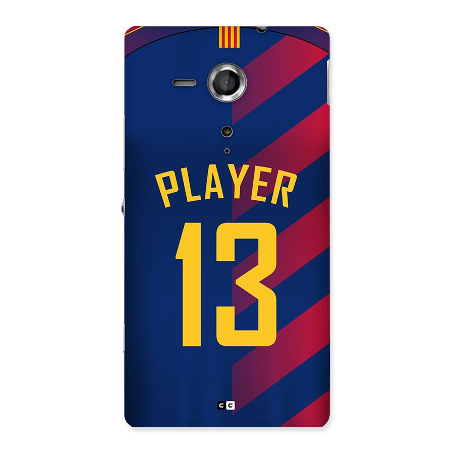 Player Thirteen Back Case for Xperia Sp