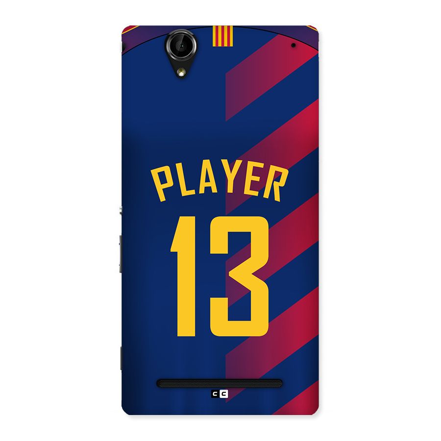 Player Thirteen Back Case for Xperia T2