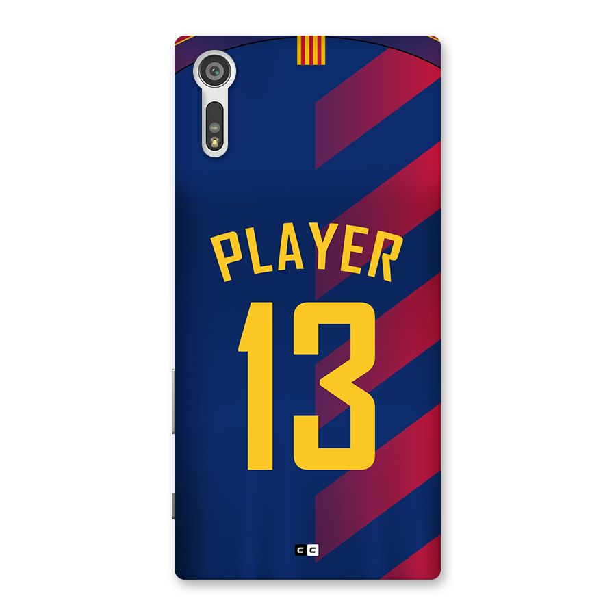 Player Thirteen Back Case for Xperia XZ