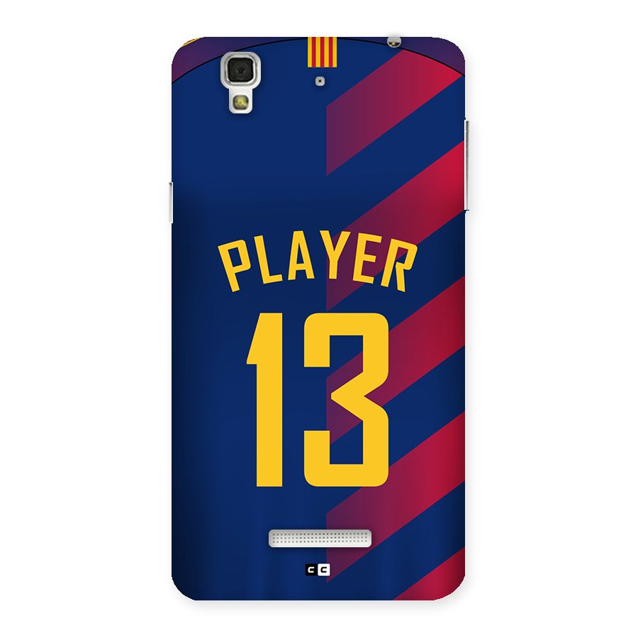 Player Thirteen Back Case for Yureka