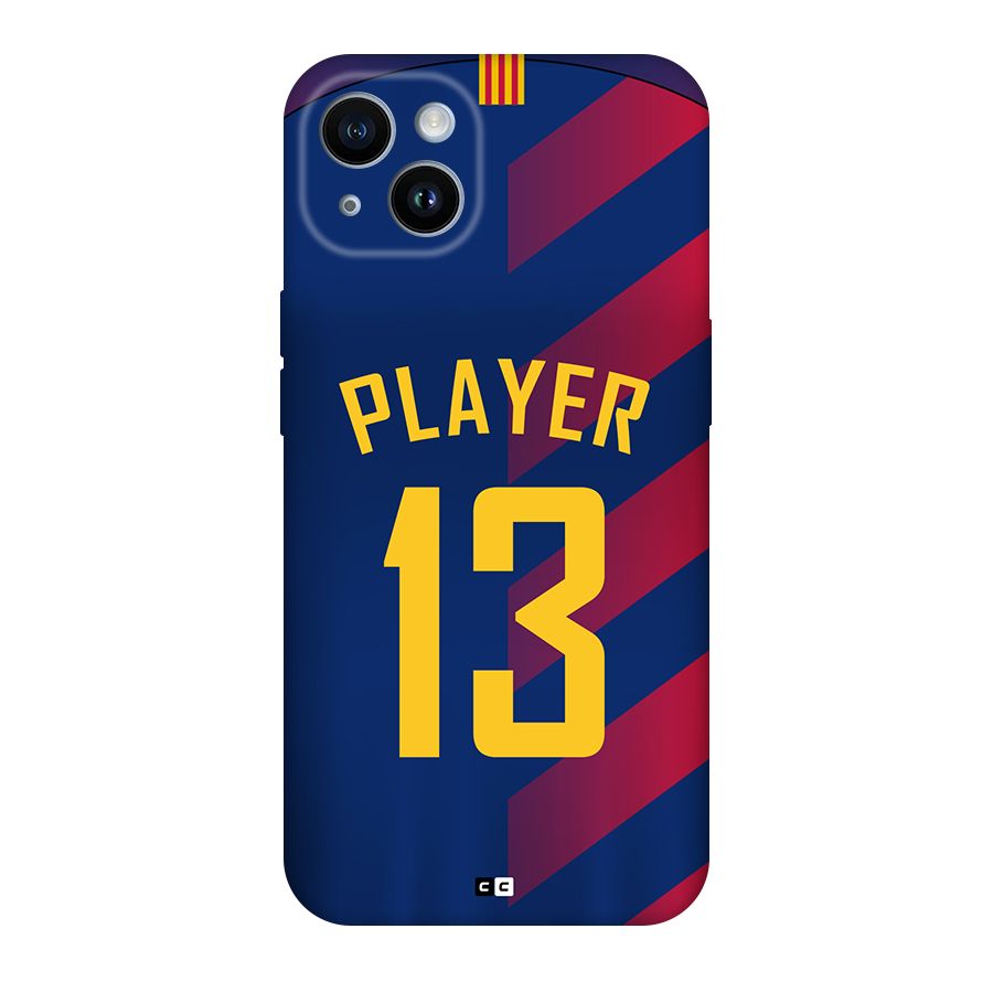 Player Thirteen Back Case for iPhone 14