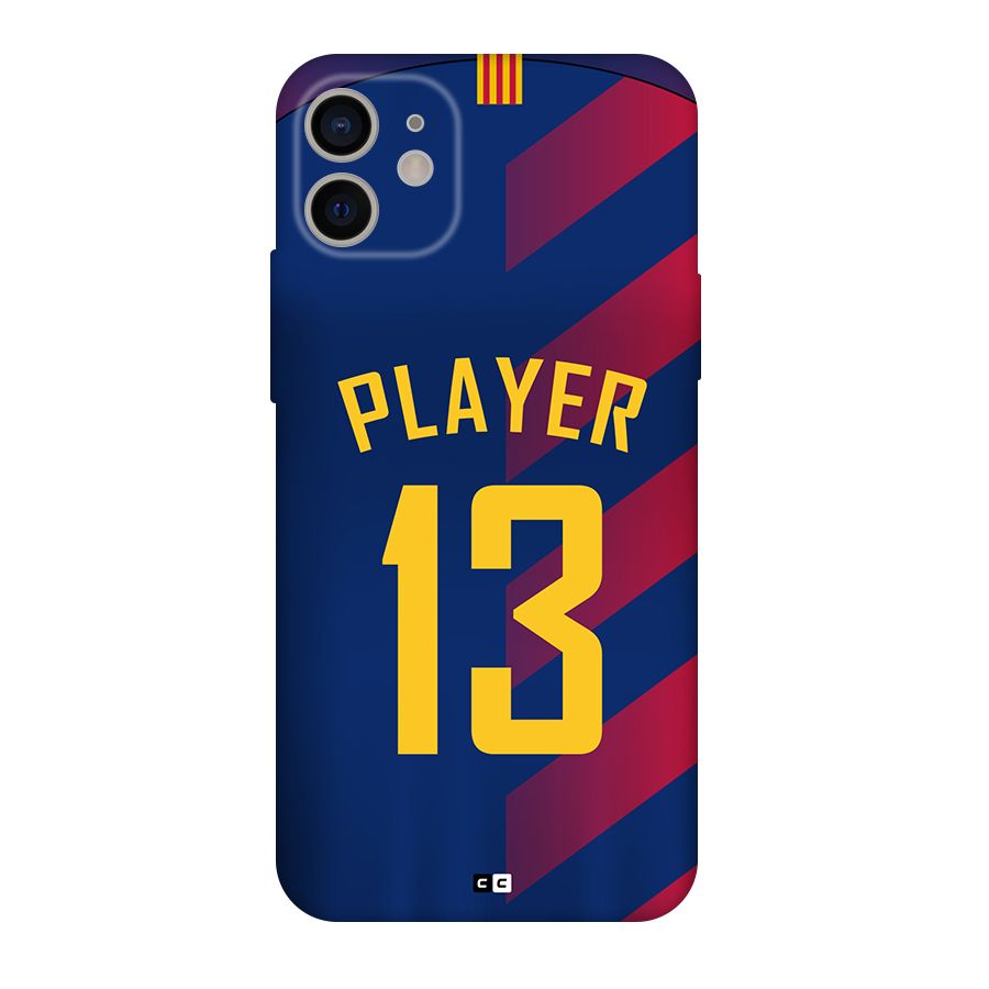 Player Thirteen Back Case for iPhone 11