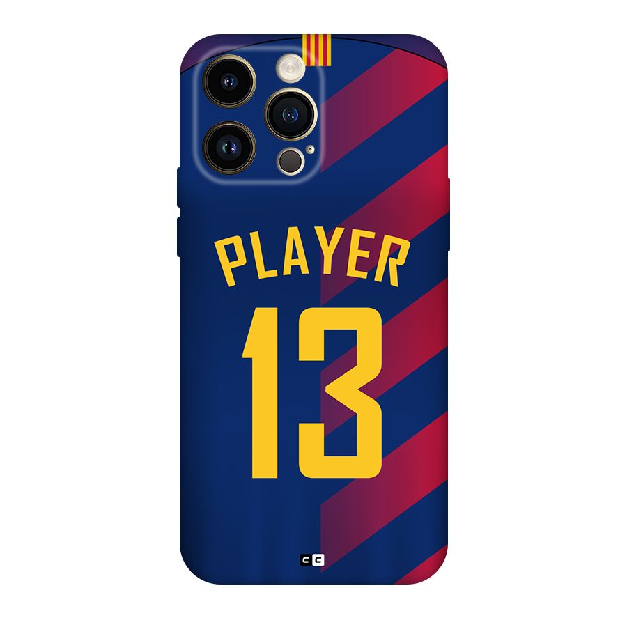 Player Thirteen Back Case for iPhone 14 Pro Max