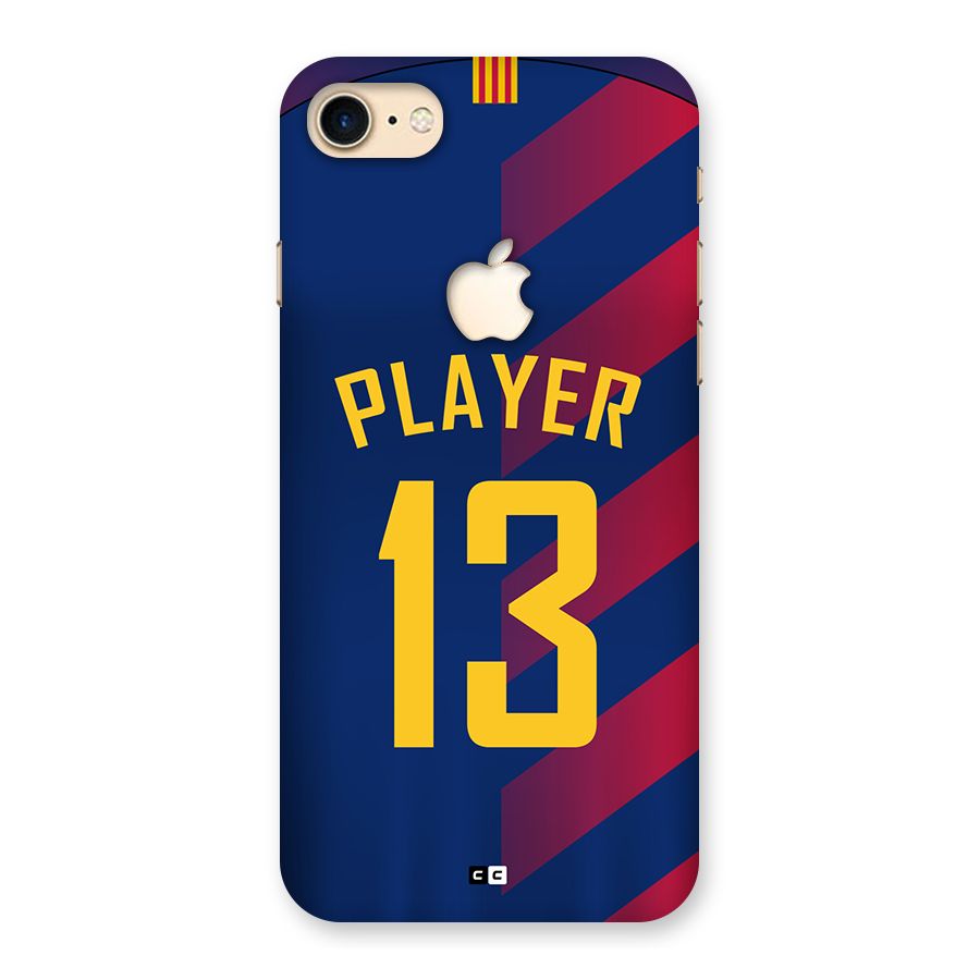 Player Thirteen Back Case for iPhone 7 Apple Cut