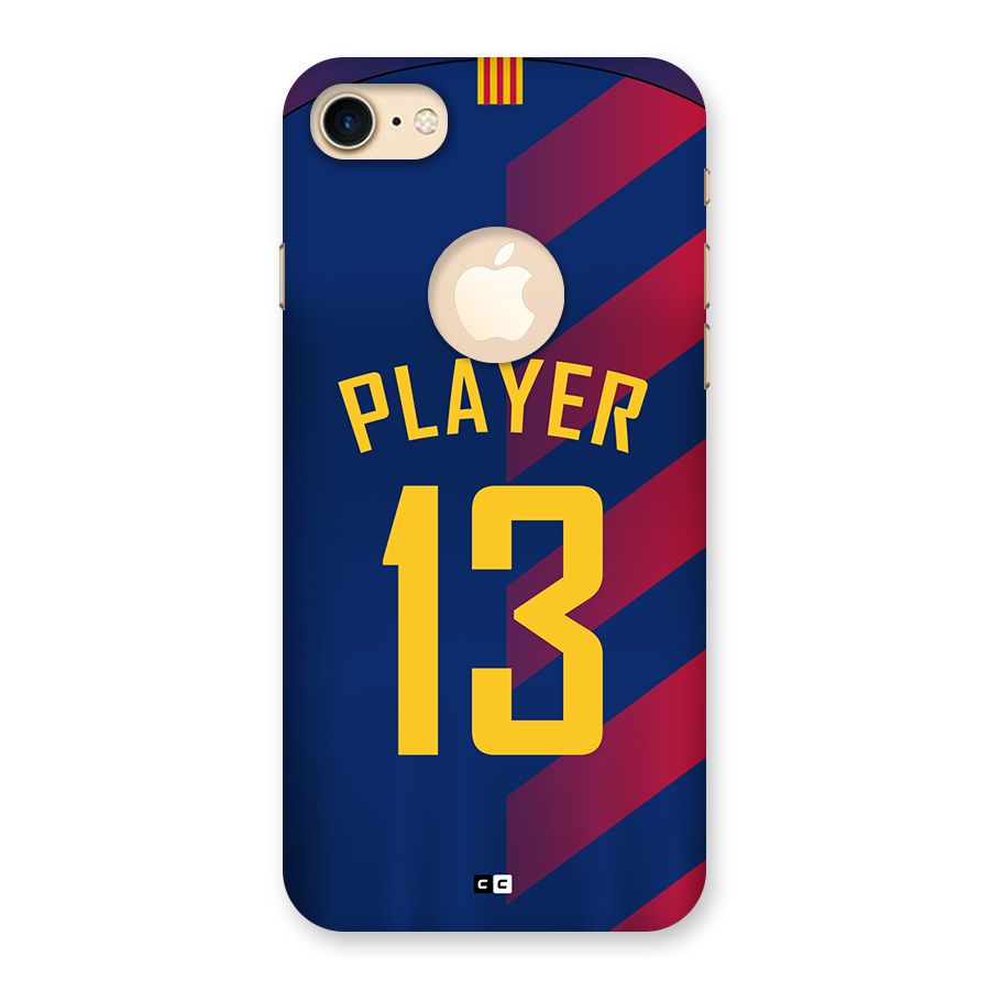 Player Thirteen Back Case for iPhone 7 Logo Cut