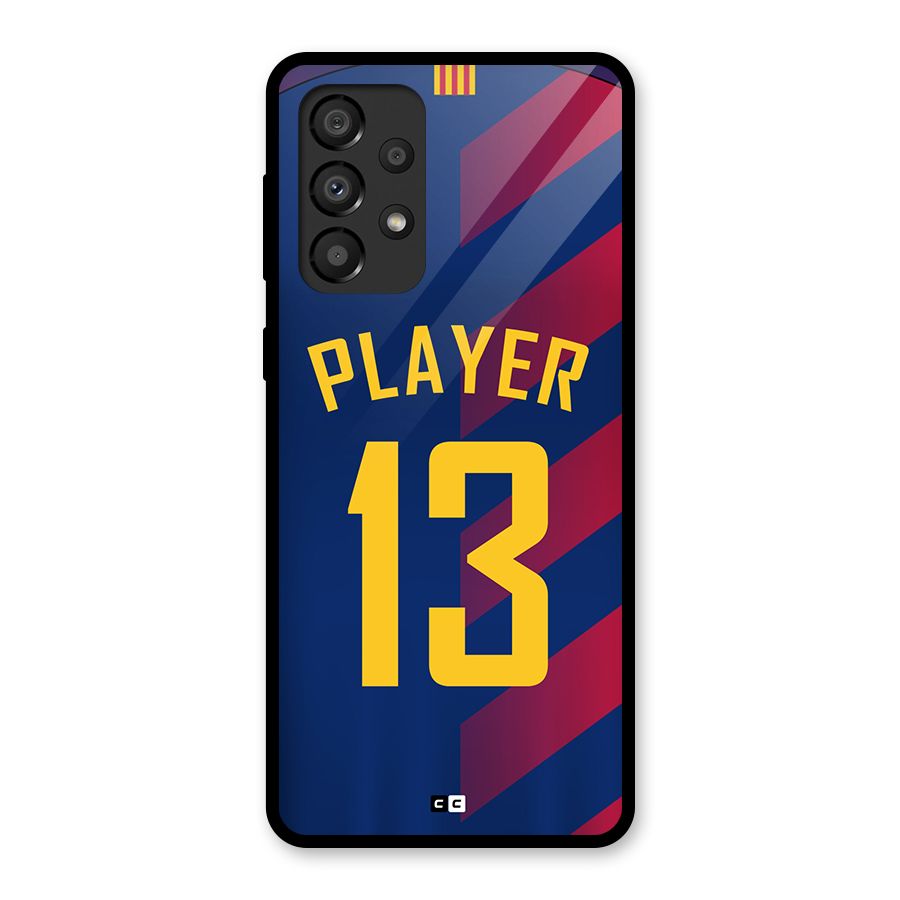 Player Thirteen Glass Back Case for Galaxy A33 5G