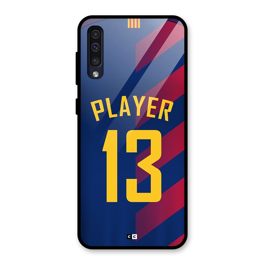 Player Thirteen Glass Back Case for Galaxy A50s