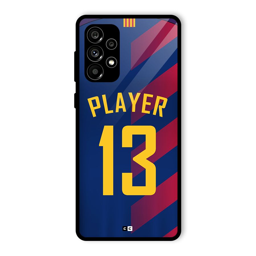 Player Thirteen Glass Back Case for Galaxy A73 5G