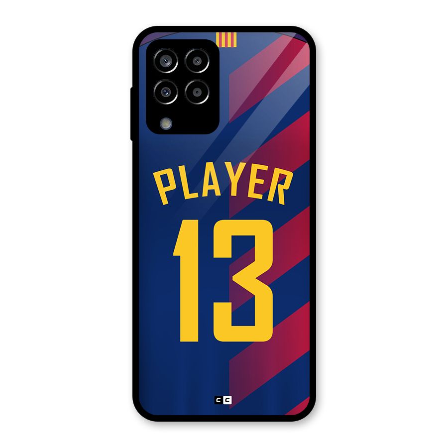 Player Thirteen Glass Back Case for Galaxy M33