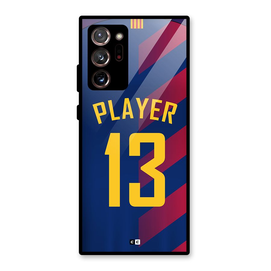 Player Thirteen Glass Back Case for Galaxy Note 20 Ultra