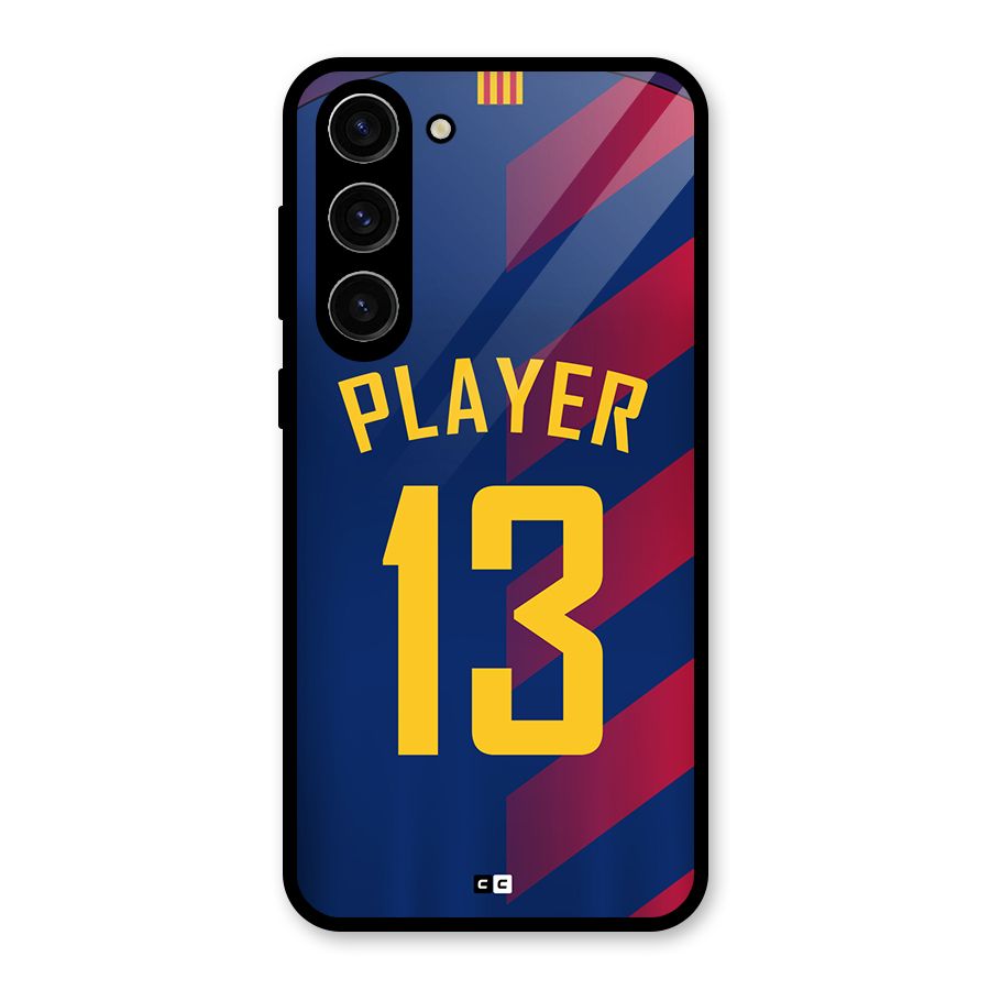 Player Thirteen Glass Back Case for Galaxy S23 Plus