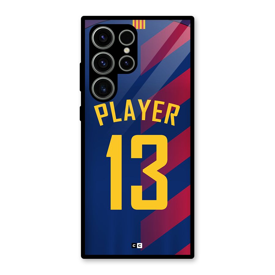 Player Thirteen Glass Back Case for Galaxy S23 Ultra