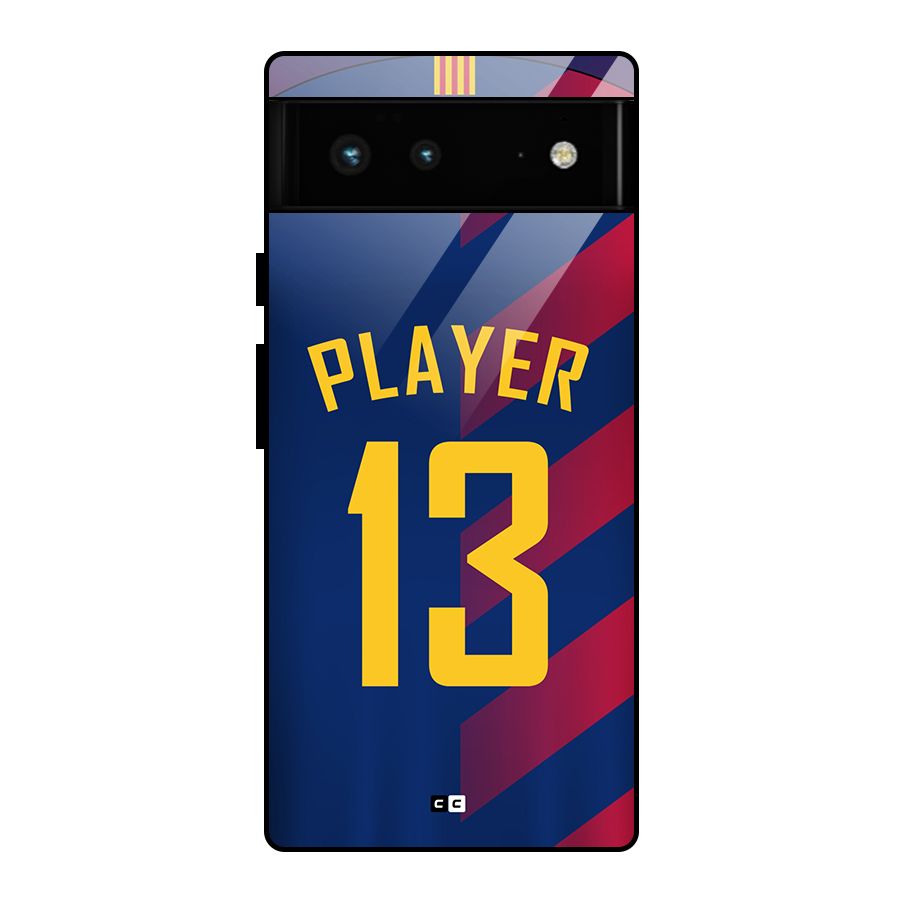 Player Thirteen Glass Back Case for Google Pixel 6