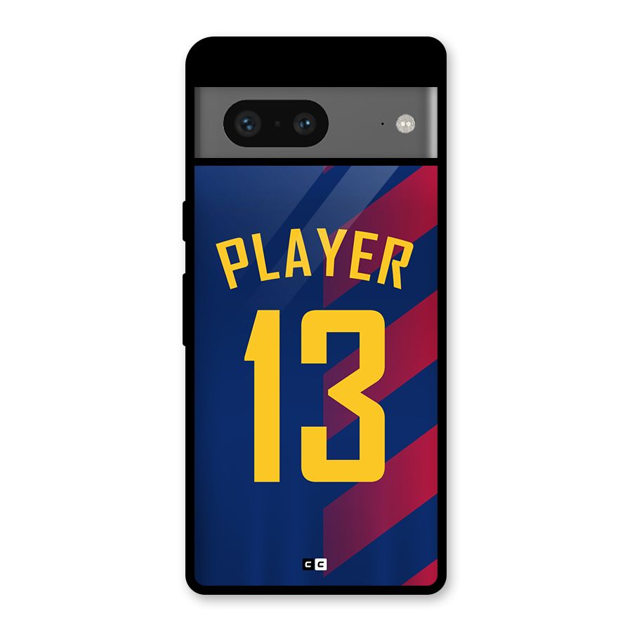 Player Thirteen Glass Back Case for Google Pixel 7
