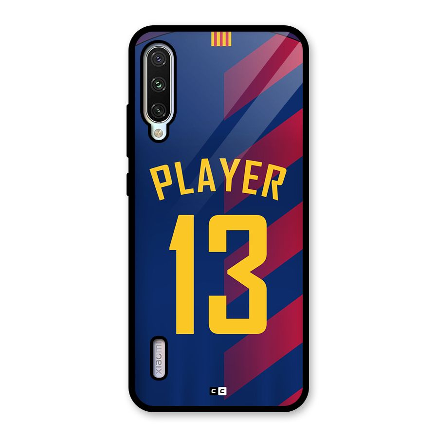 Player Thirteen Glass Back Case for Mi A3