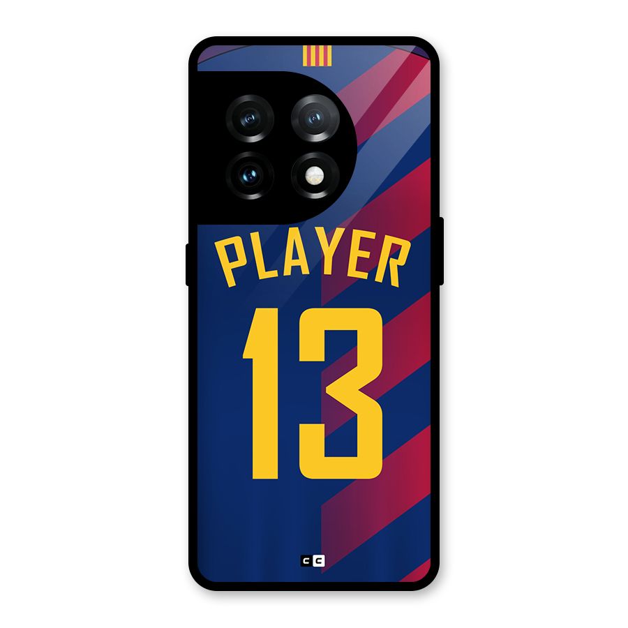 Player Thirteen Glass Back Case for OnePlus 11
