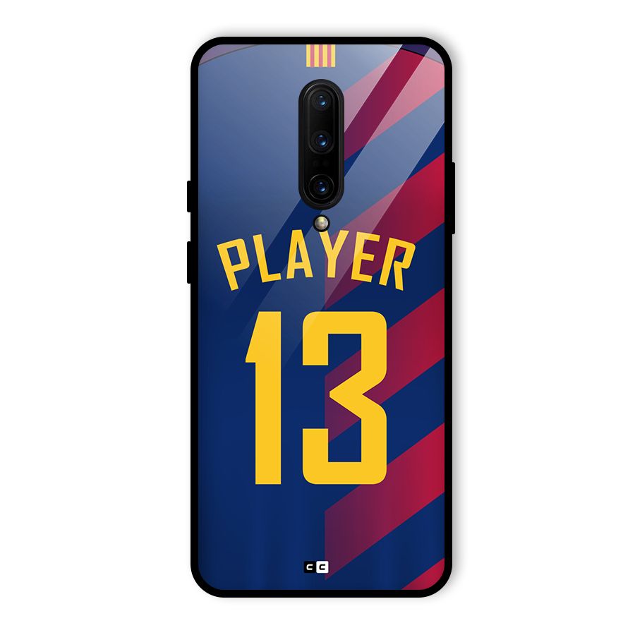 Player Thirteen Glass Back Case for OnePlus 7 Pro