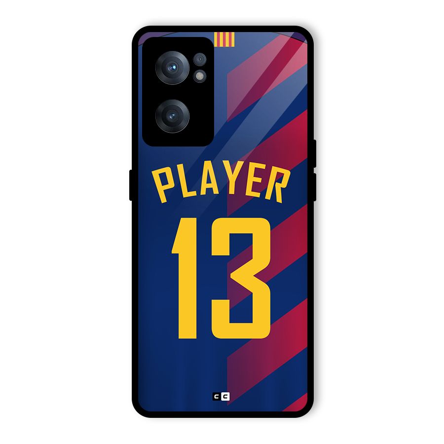 Player Thirteen Glass Back Case for OnePlus Nord CE 2 5G