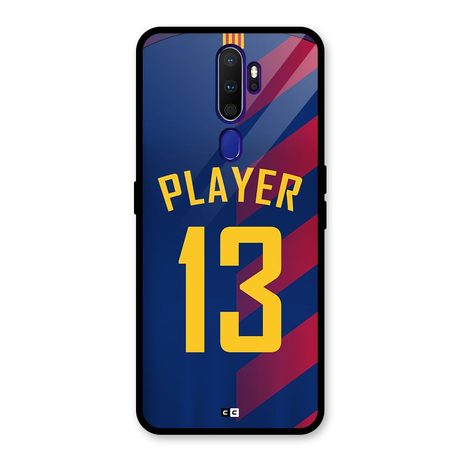 Player Thirteen Glass Back Case for Oppo A9 (2020)