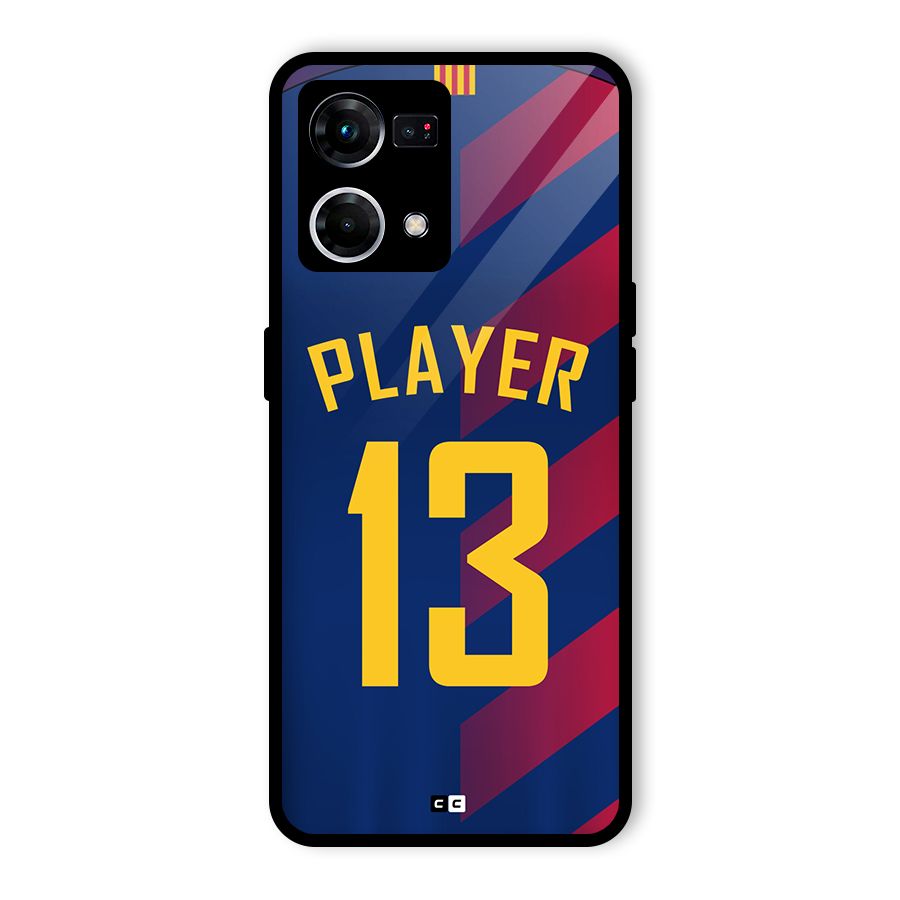 Player Thirteen Glass Back Case for Oppo F21 Pro 5G