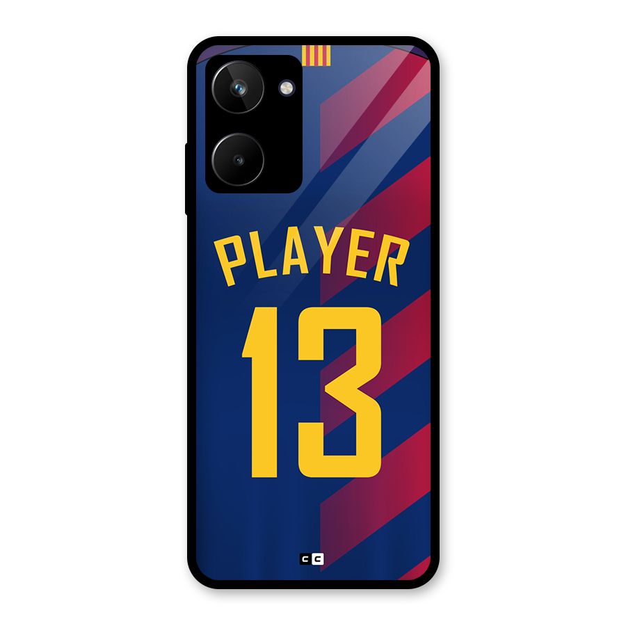 Player Thirteen Glass Back Case for Realme 10
