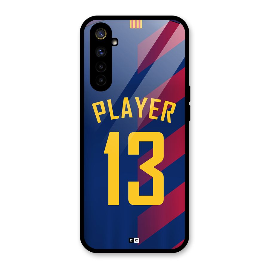 Player Thirteen Glass Back Case for Realme 6