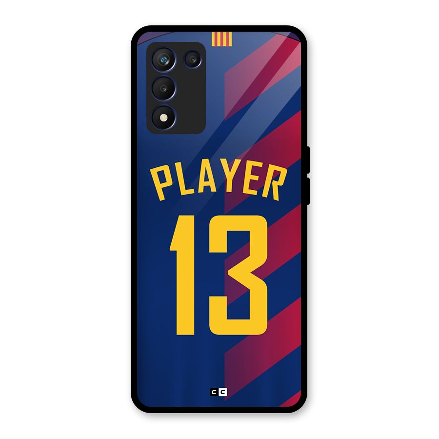 Player Thirteen Glass Back Case for Realme 9 5G Speed