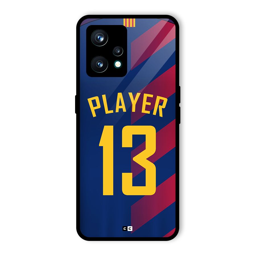 Player Thirteen Glass Back Case for Realme 9 Pro Plus 5G