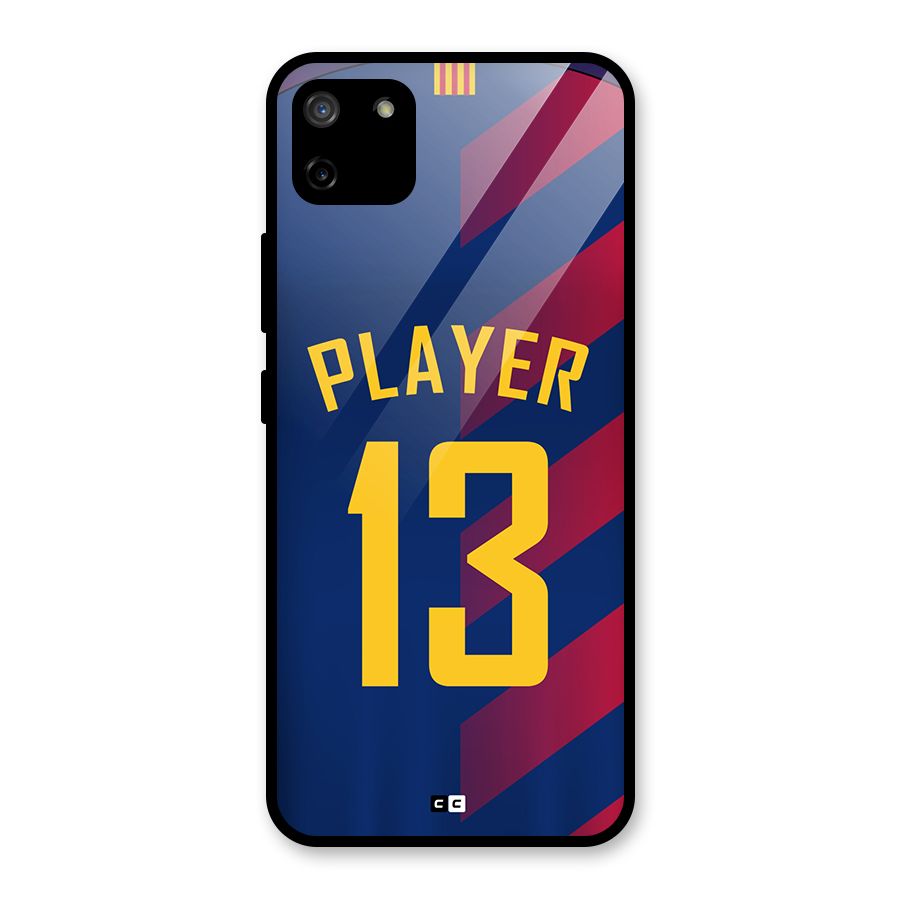 Player Thirteen Glass Back Case for Realme C11