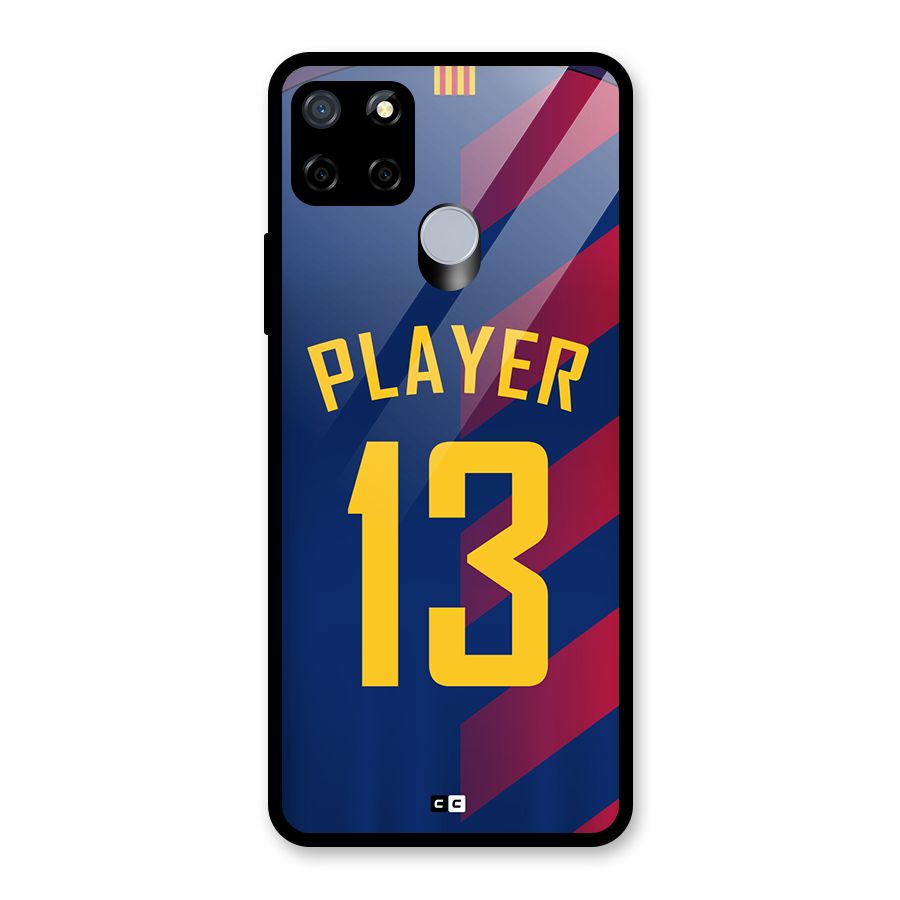 Player Thirteen Glass Back Case for Realme Narzo 20