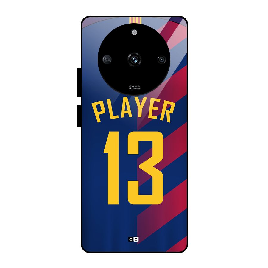 Player Thirteen Glass Back Case for Realme Narzo 60 5G