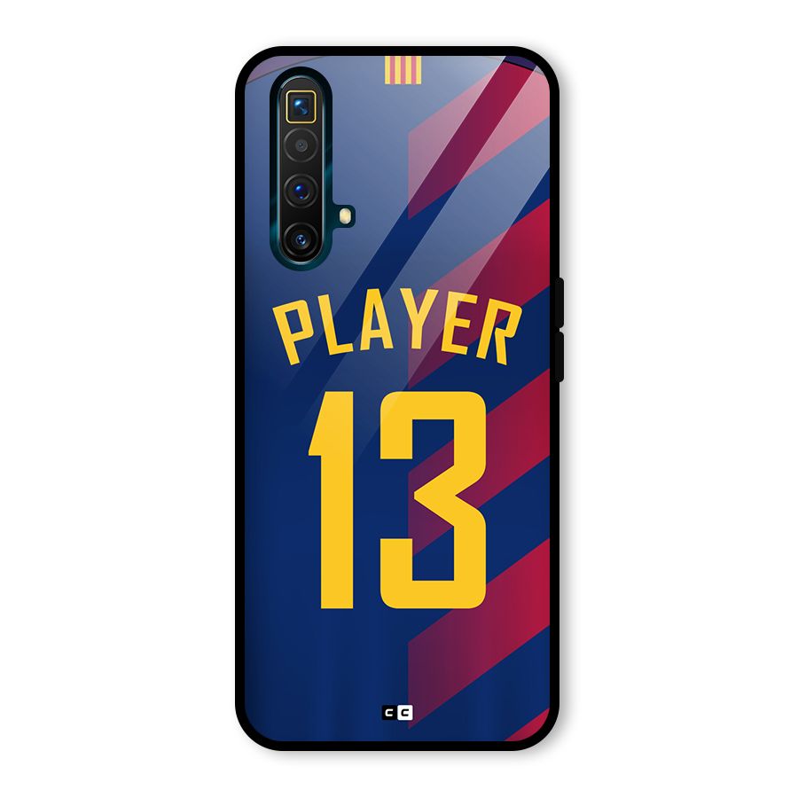 Player Thirteen Glass Back Case for Realme X3