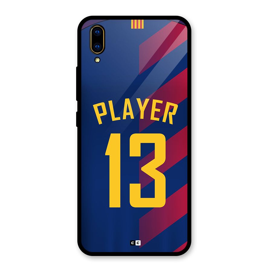 Player Thirteen Glass Back Case for Vivo V11 Pro