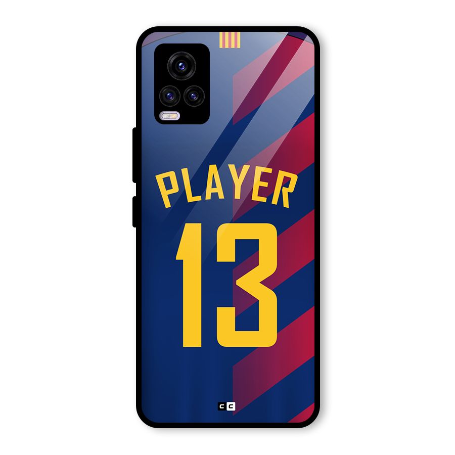 Player Thirteen Glass Back Case for Vivo V20 2021
