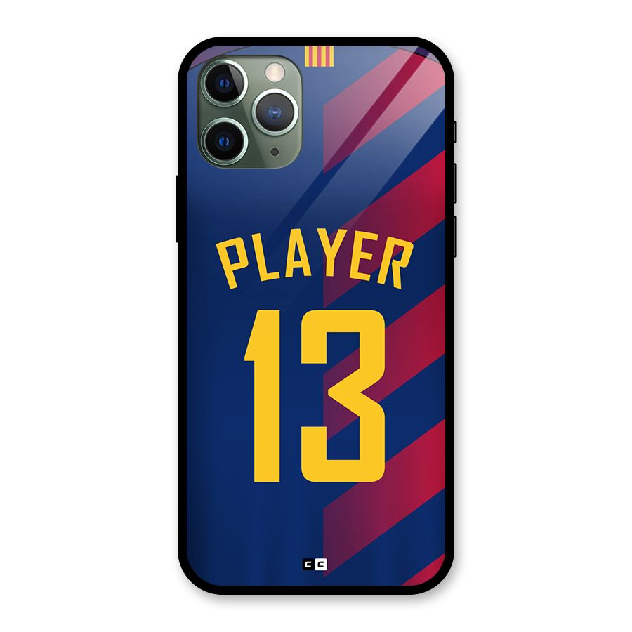 Player Thirteen Glass Back Case for iPhone 11 Pro