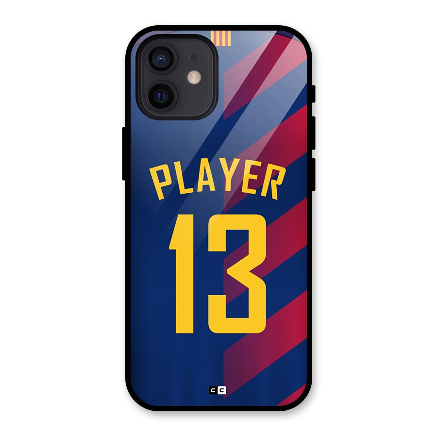 Player Thirteen Glass Back Case for iPhone 12