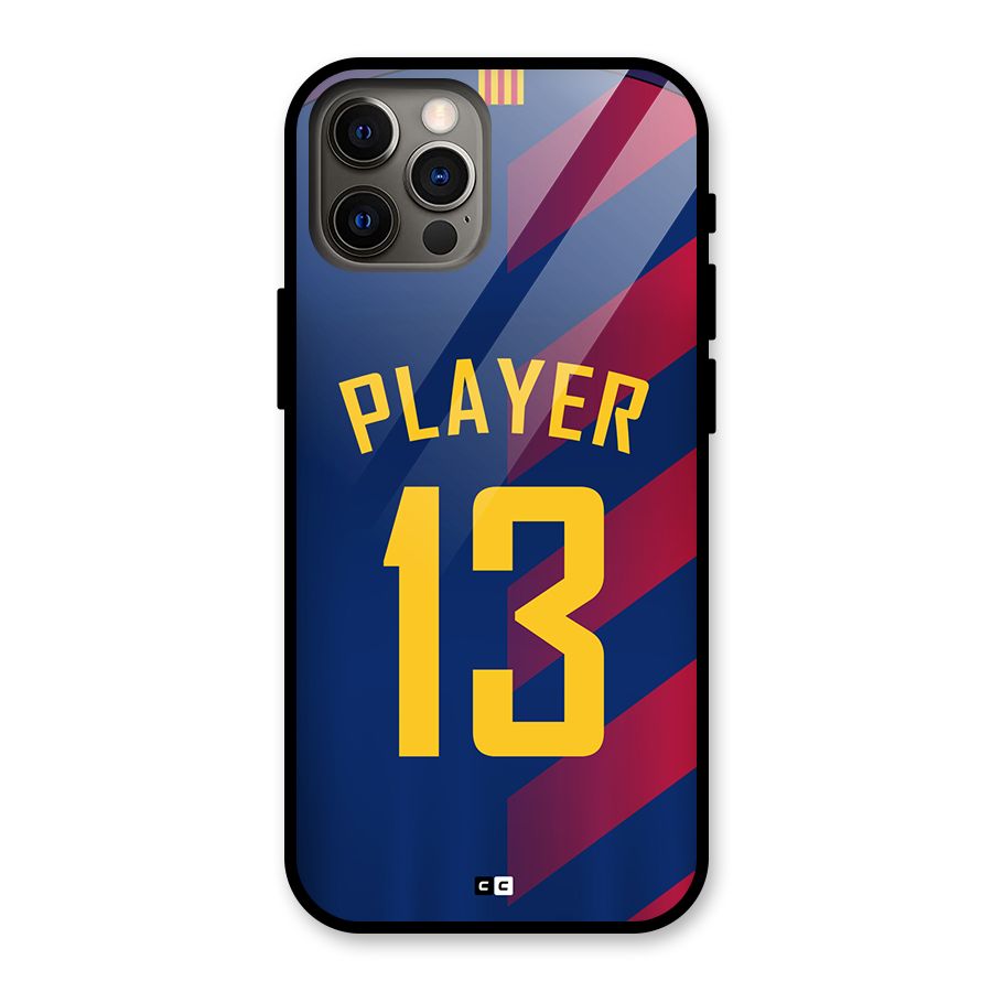 Player Thirteen Glass Back Case for iPhone 12 Pro