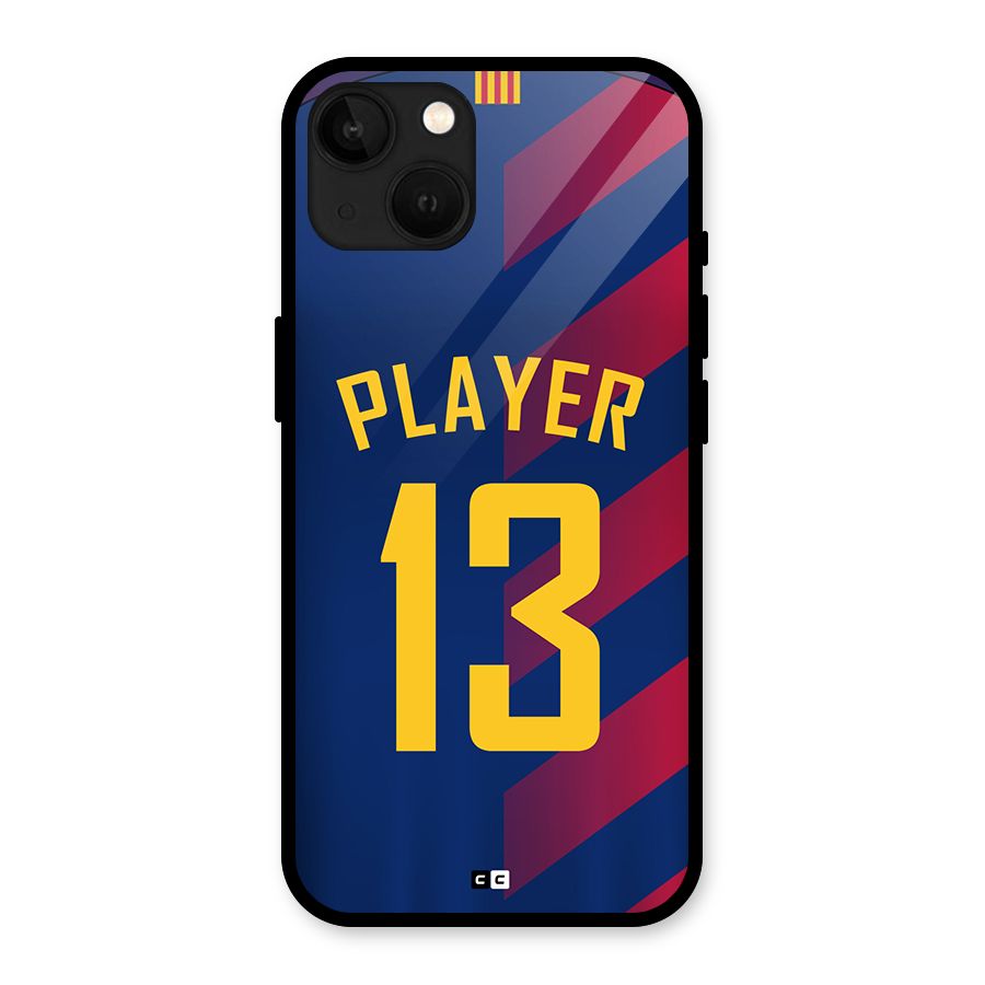 Player Thirteen Glass Back Case for iPhone 13