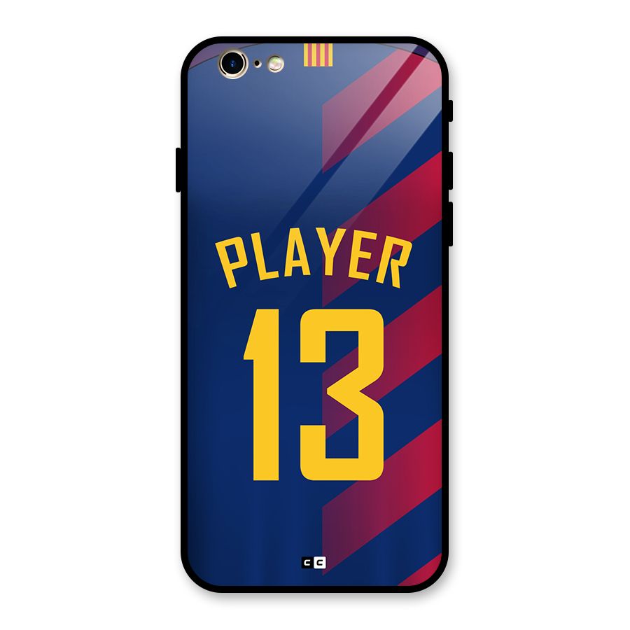 Player Thirteen Glass Back Case for iPhone 6 6S