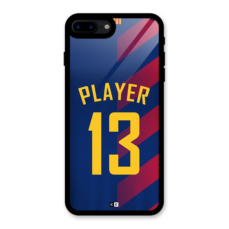 Player Thirteen Glass Back Case for iPhone 8 Plus