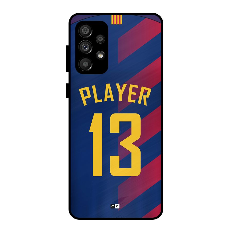 Player Thirteen Metal Back Case for Galaxy A73 5G