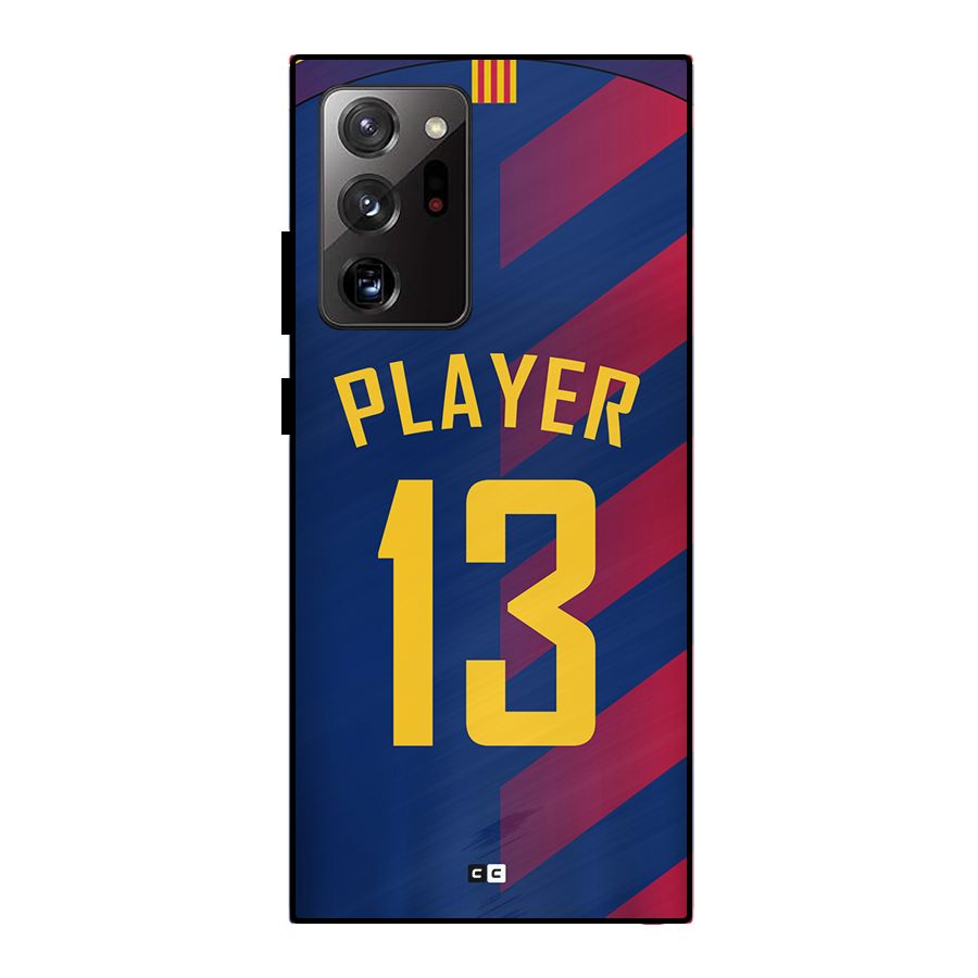 Player Thirteen Metal Back Case for Galaxy Note 20 Ultra 5G