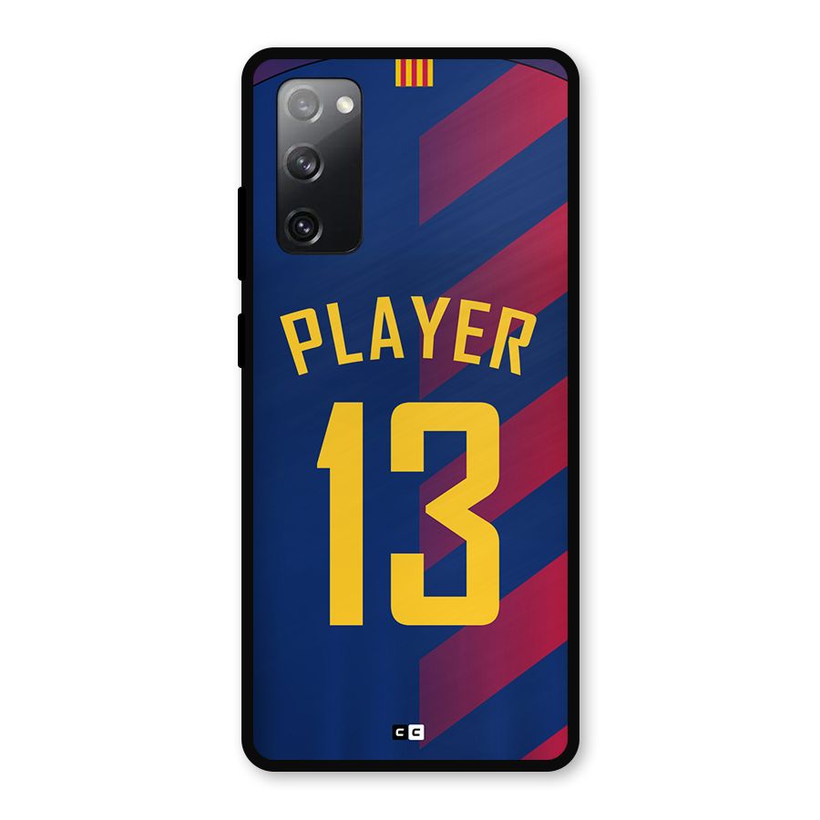 Player Thirteen Metal Back Case for Galaxy S20 FE