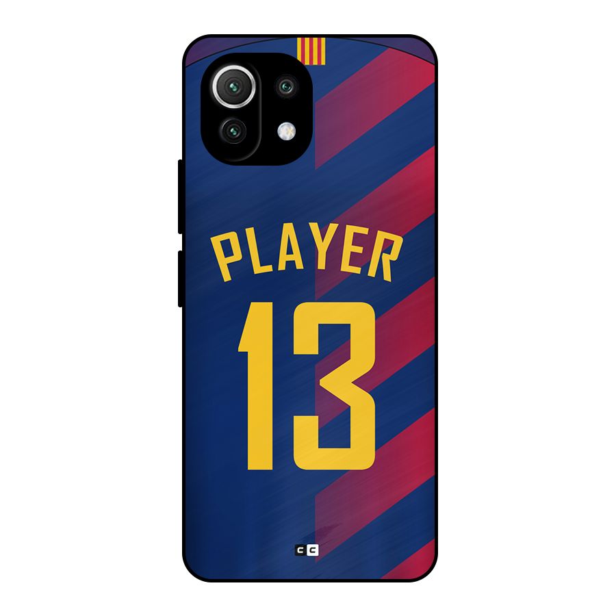 Player Thirteen Metal Back Case for Mi 11 Lite NE 5G