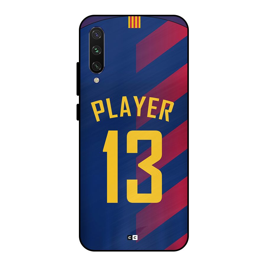 Player Thirteen Metal Back Case for Mi A3