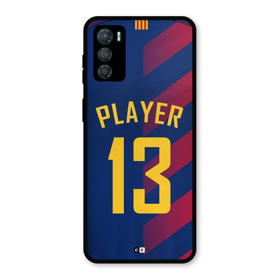 Player Thirteen Metal Back Case for Moto G42